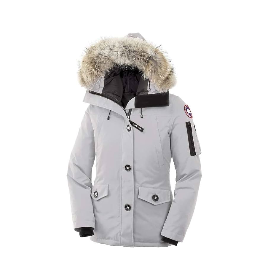 Canada Goose Women's Montebello Parka, Silver Birch, X-Large
